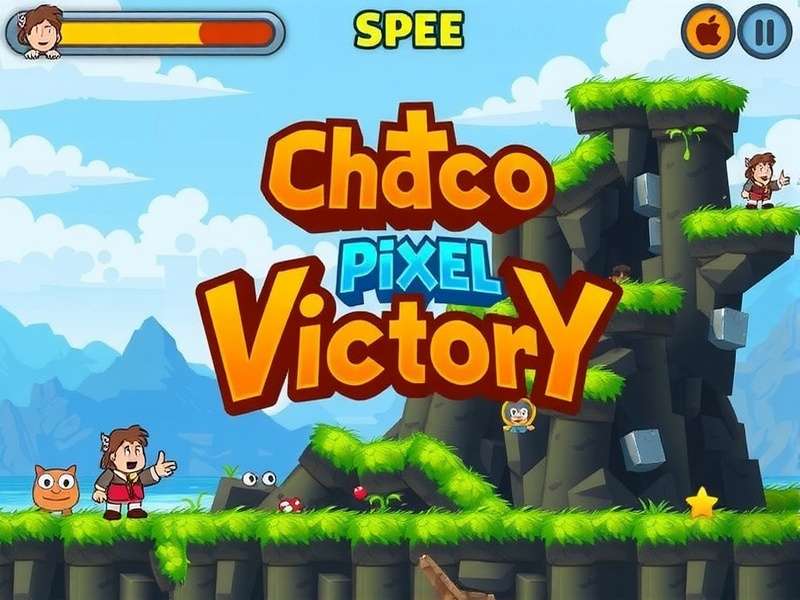 Choco Pixel Victory Game Screenshot